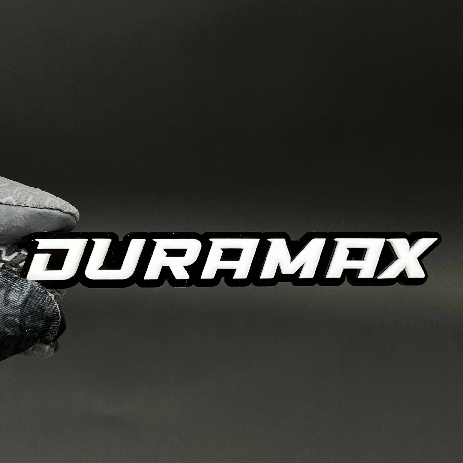 1PC DURAMAX 3D Acrylic Badge - Car Truck Emblem Fender Tailgate Trunk Sticker
