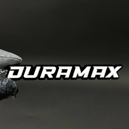 1PC DURAMAX 3D Acrylic Badge - Car Truck Emblem Fender Tailgate Trunk Sticker