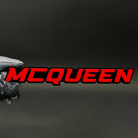 1PC MCQUEEN 3D Acrylic Badge - Car Truck Emblem Fender Tailgate Trunk Sticker