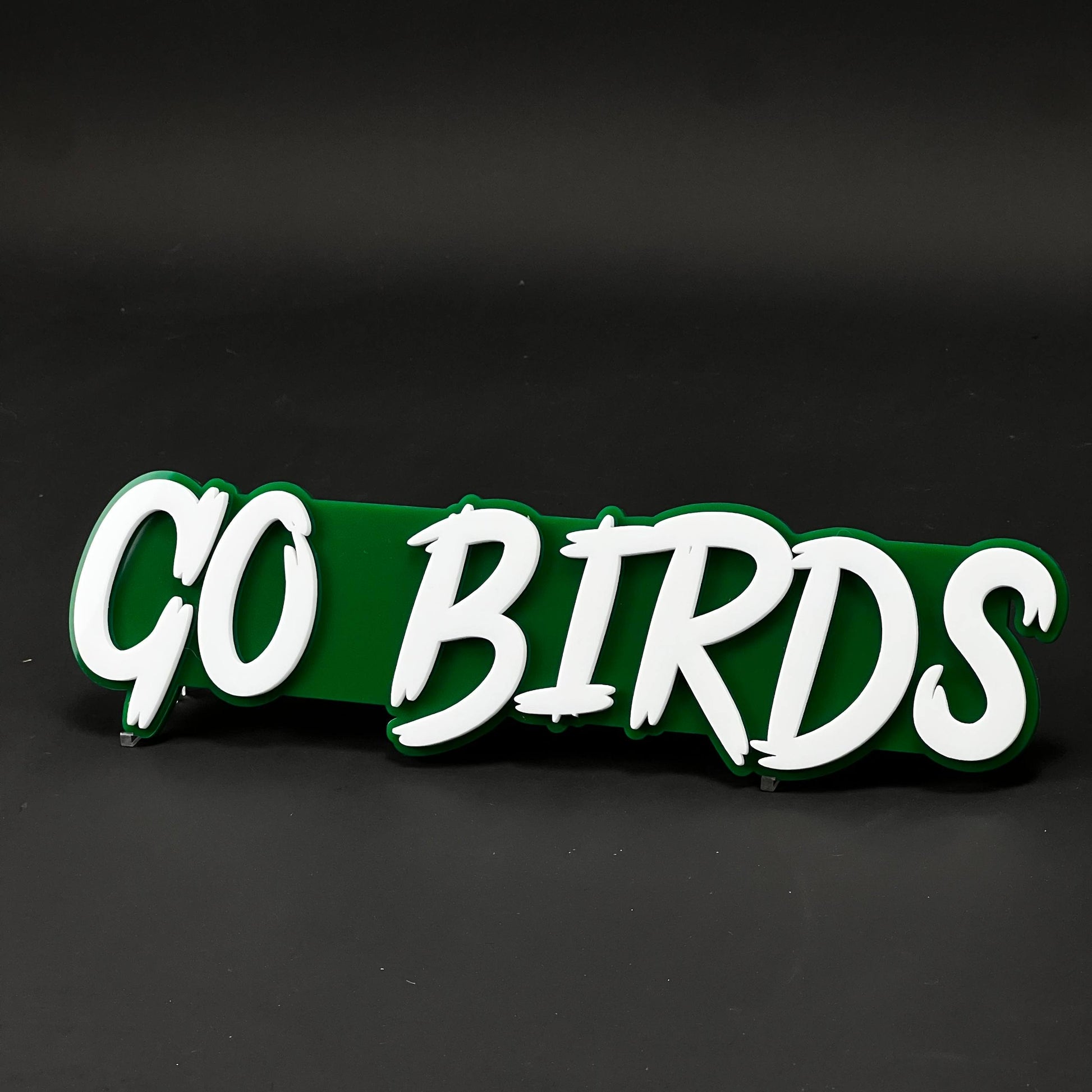 1PC GO BIRDS 3D Acrylic Badge - Car Truck Emblem Fender Tailgate Trunk Sticker
