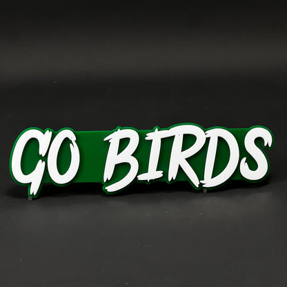1PC GO BIRDS 3D Acrylic Badge - Car Truck Emblem Fender Tailgate Trunk Sticker