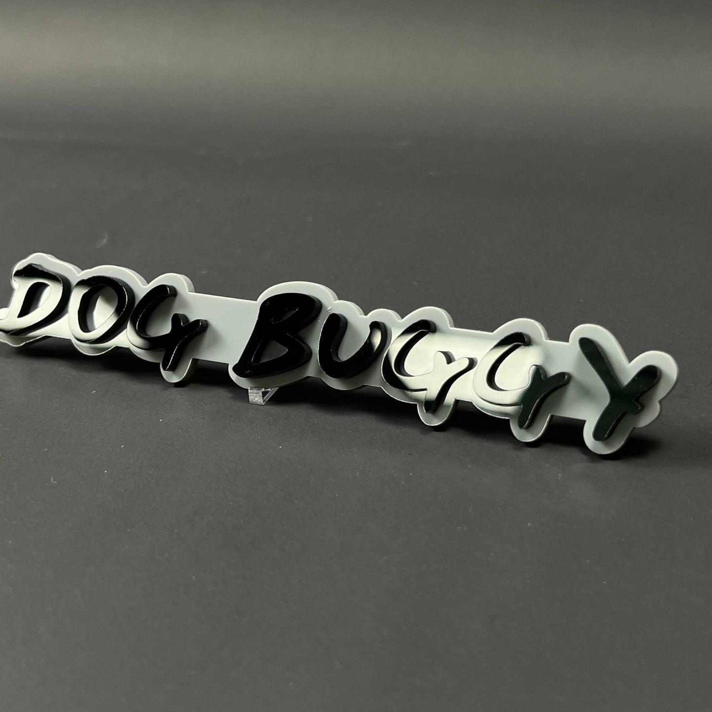 1PC DOG BUGGY 3D Acrylic Badge - Car Truck Emblem Fender Tailgate Trunk Sticker