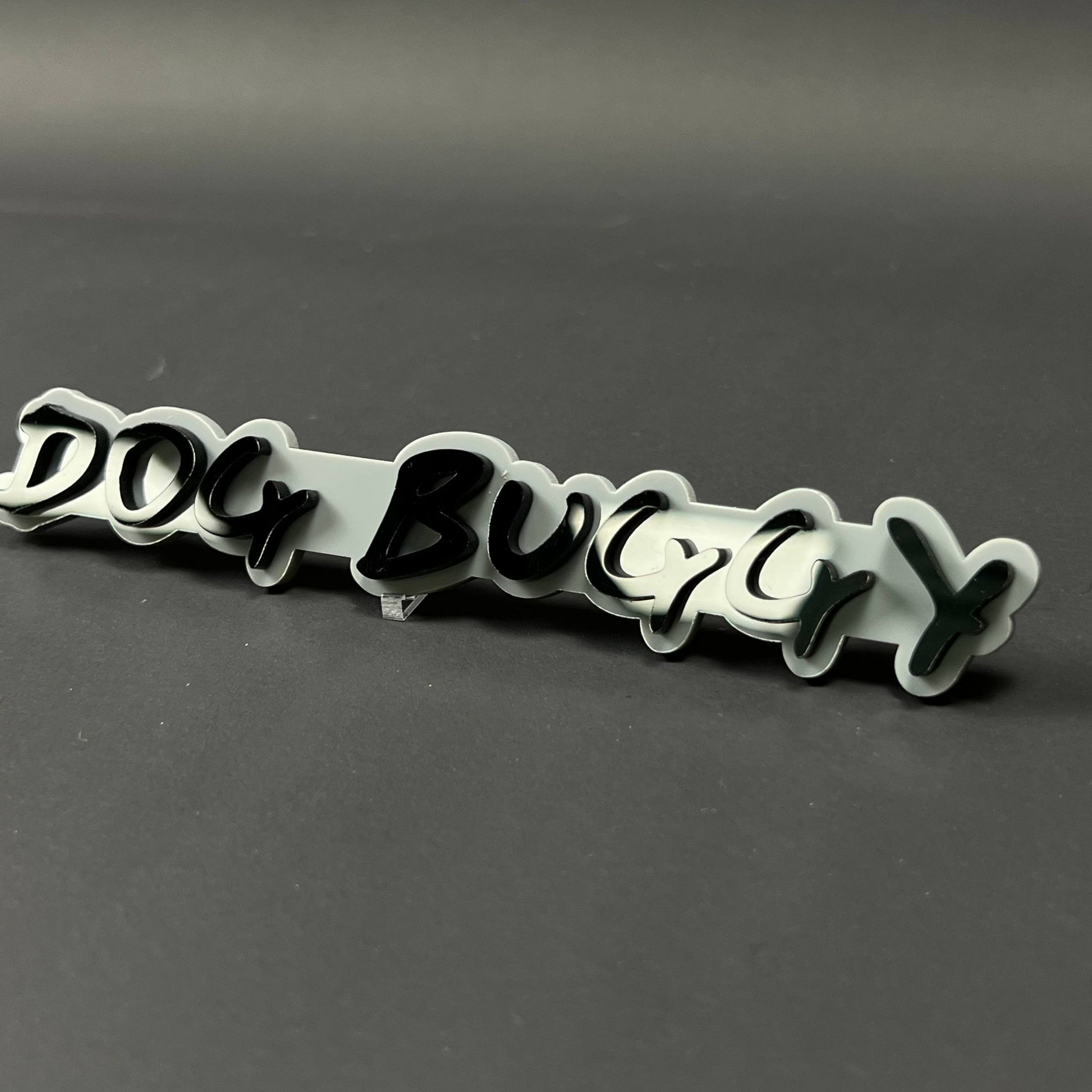 1PC DOG BUGGY 3D Acrylic Badge - Car Truck Emblem Fender Tailgate Trunk Sticker
