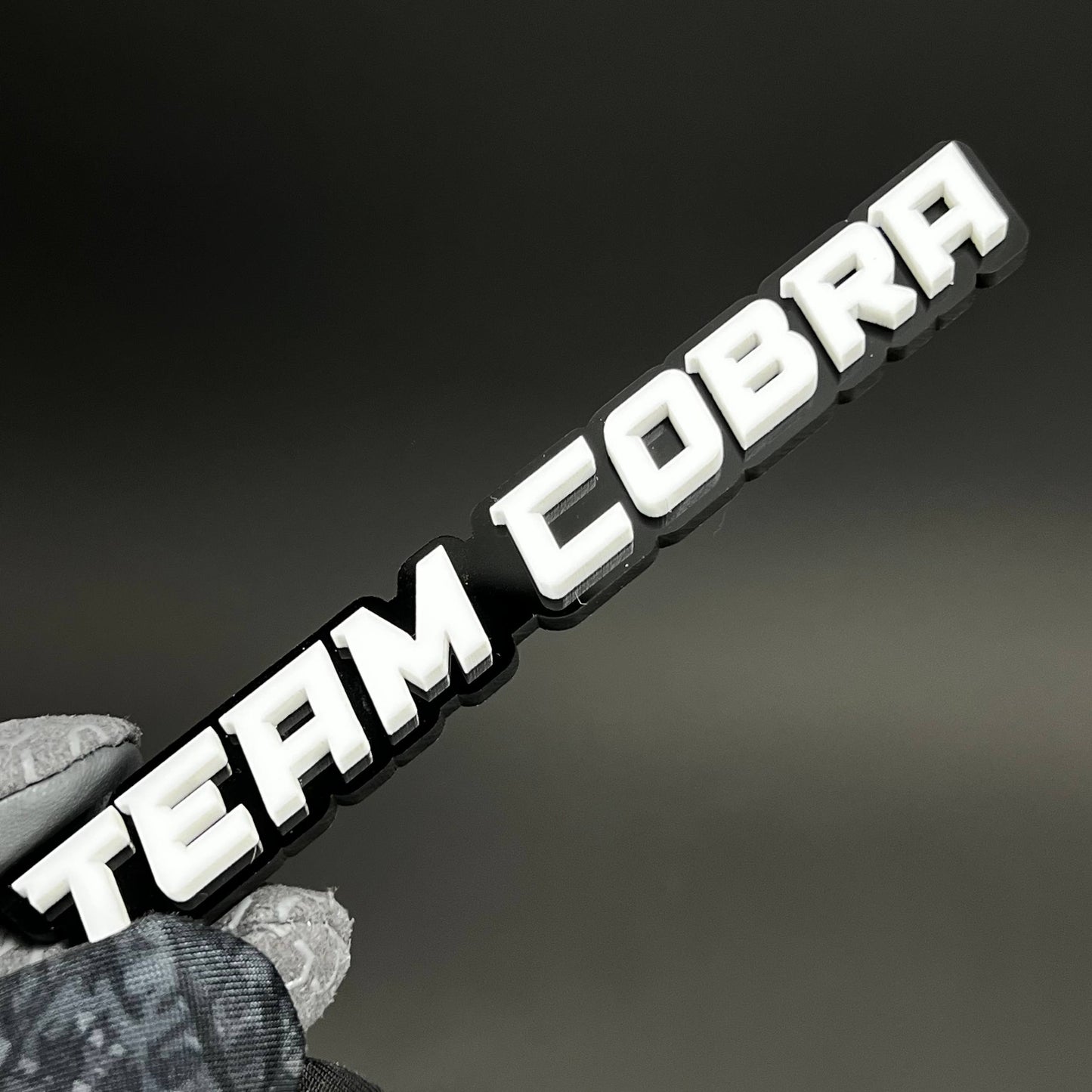 1PC TEAM COBRA 3D Acrylic Badge - Car Truck Emblem Fender Tailgate Trunk Sticker