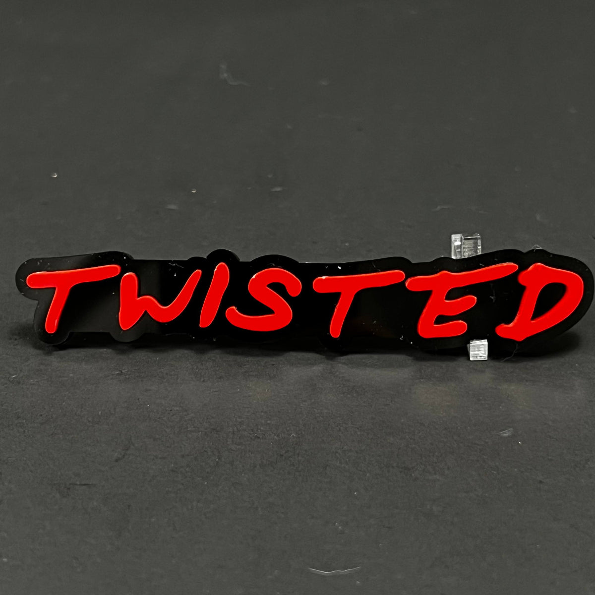 1PC TWISTED 3D Acrylic Badge - Car Truck Emblem Fender Tailgate Trunk Sticker