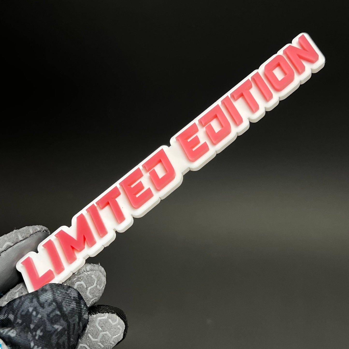 1PC LIMITED EDITION 3D Acrylic Badge - Car Truck Emblem Fender Sticker