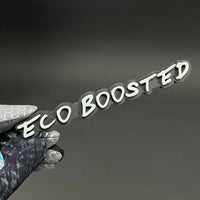 1PC ECO BOOSTED 3D Acrylic Badge - Car Truck Emblem Fender Sticker