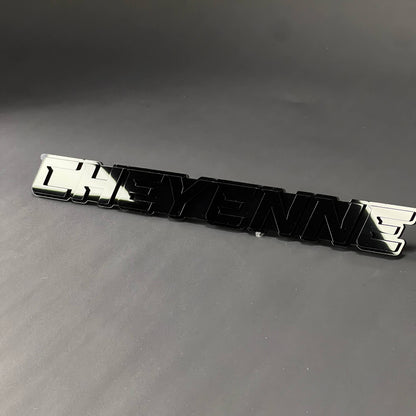 1PC CHEYENNE 3D Acrylic Badge - Car Truck Emblem Fender Tailgate Trunk Sticker