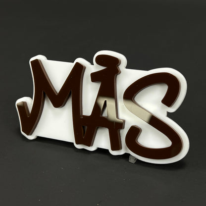 1PC MAS 3D Acrylic Badge - Car Truck Emblem Fender Tailgate Trunk Sticker