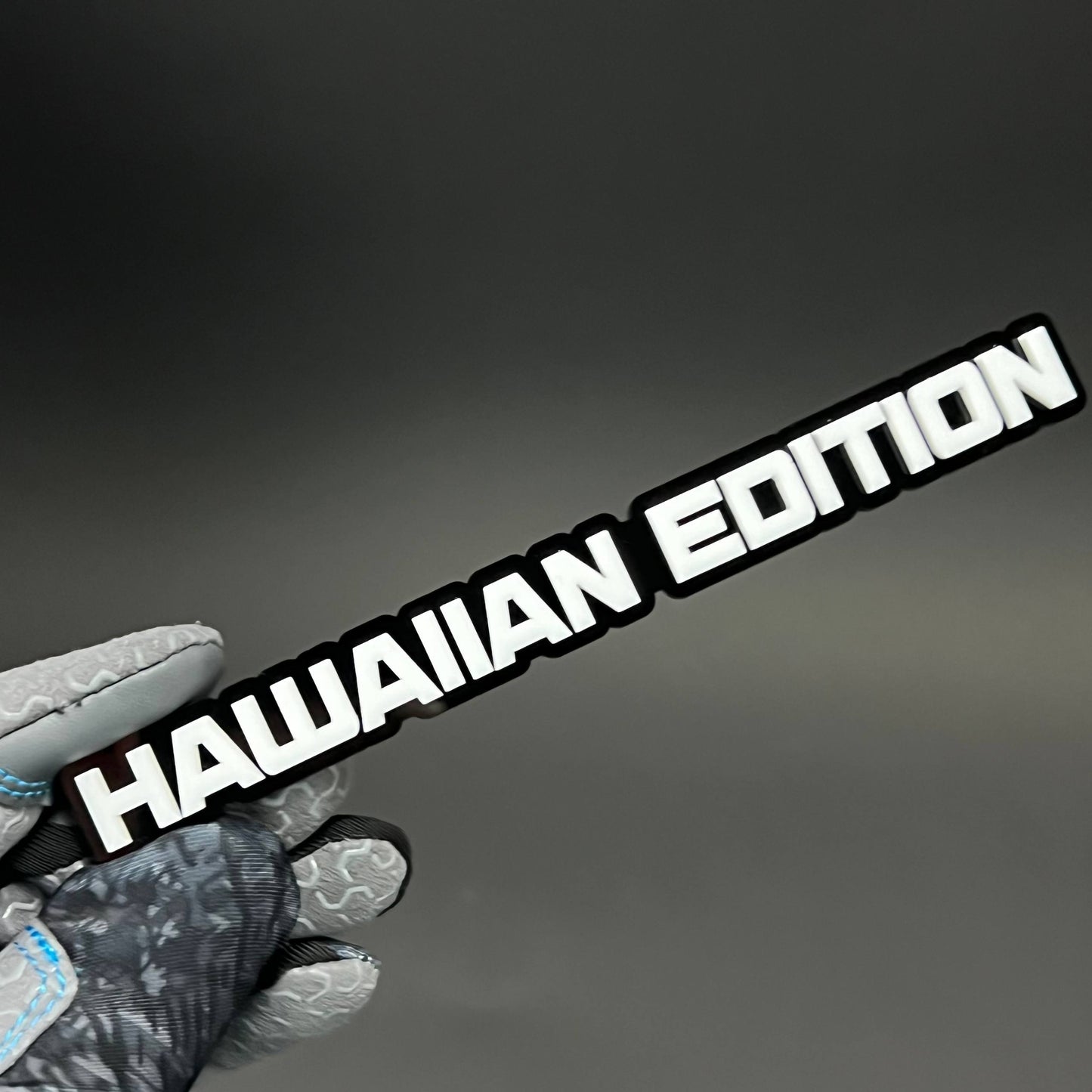 1PC HAWAIIAN EDITION 3D Acrylic Badge - Car Truck Emblem Fender Sticker