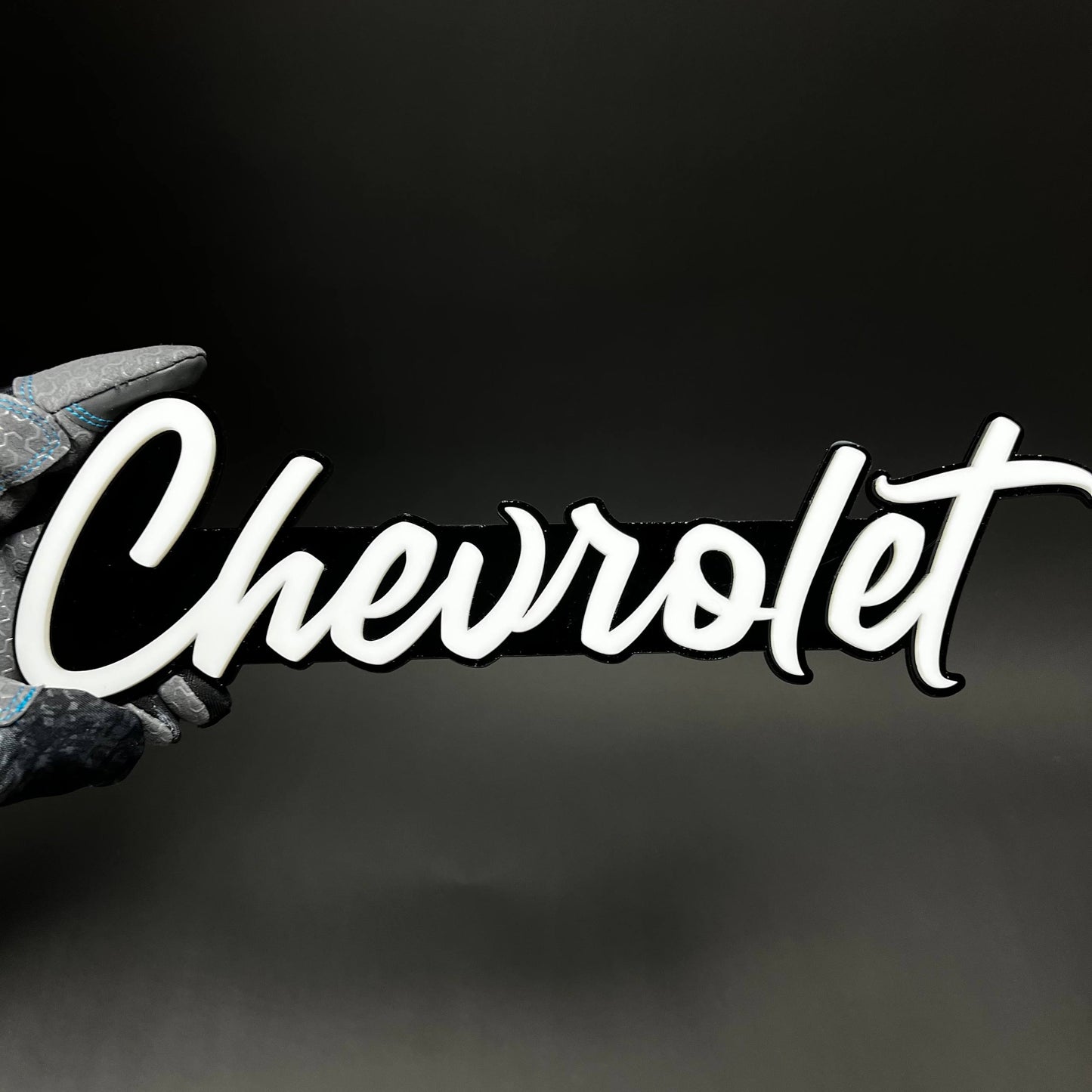 1PC Chevrolet 3D Acrylic Badge - Car Truck Emblem Fender Tailgate Trunk Sticker