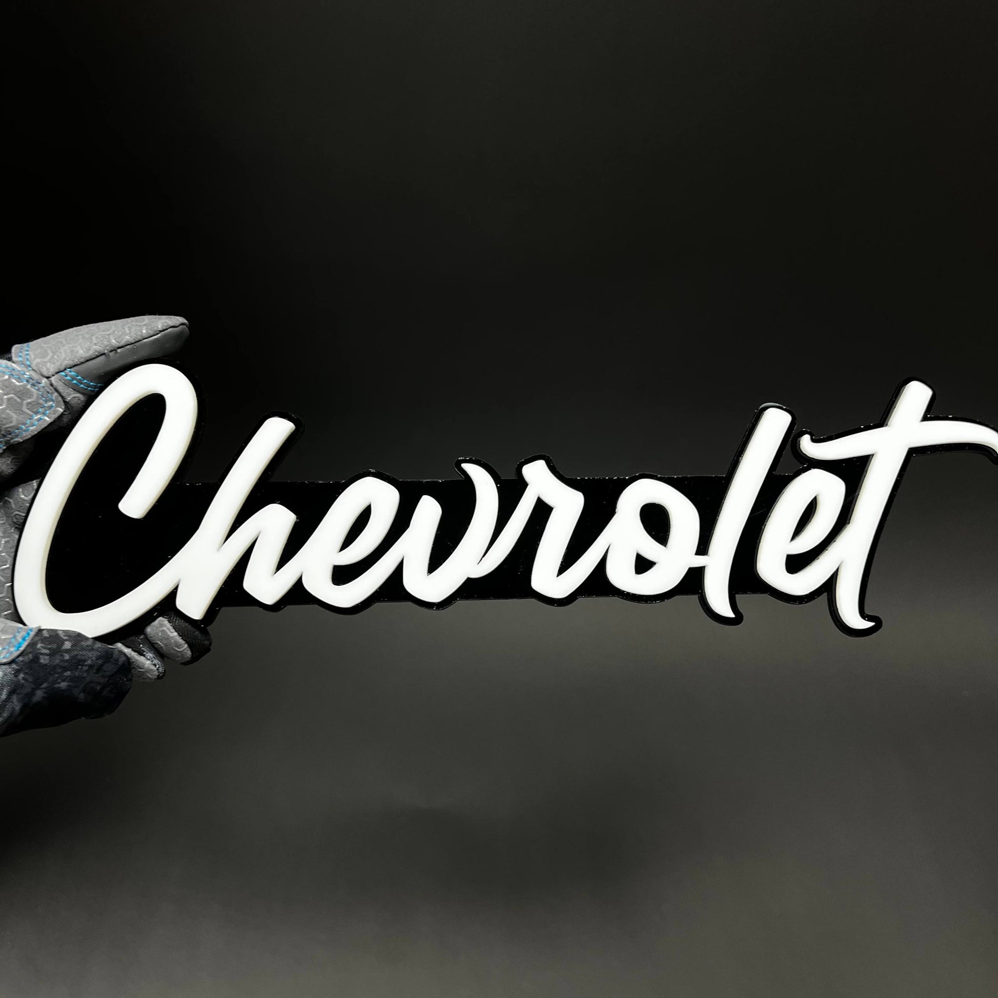 1PC Chevrolet 3D Acrylic Badge - Car Truck Emblem Fender Tailgate Trunk Sticker