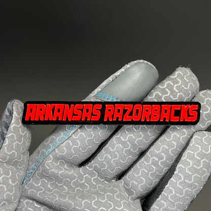 1PC ARKANSAS RAZORBACKS 3D Acrylic Badge - Car Truck Emblem Fender Sticker