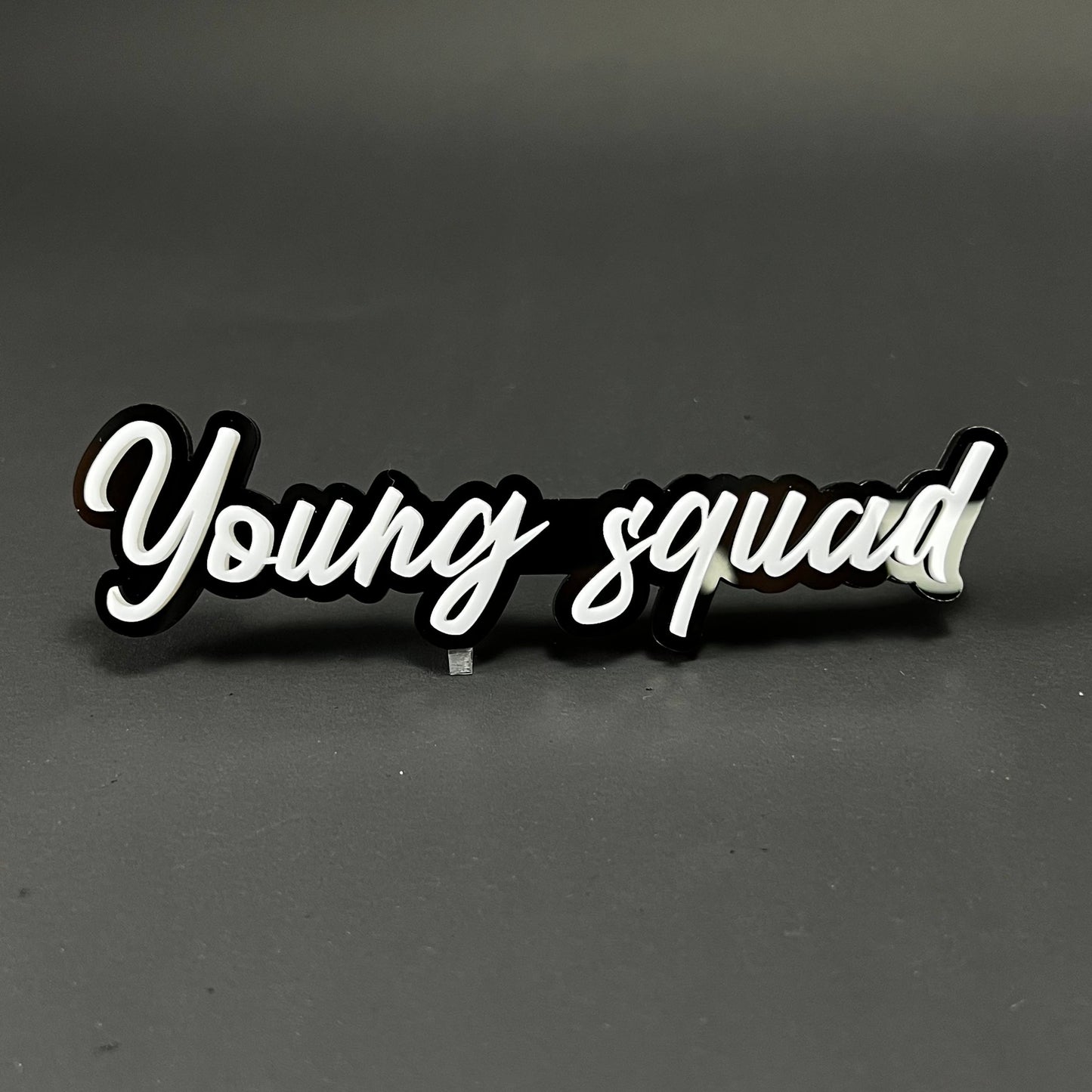 1PC Young squad 3D Acrylic Badge - Car Truck Emblem Fender Sticker