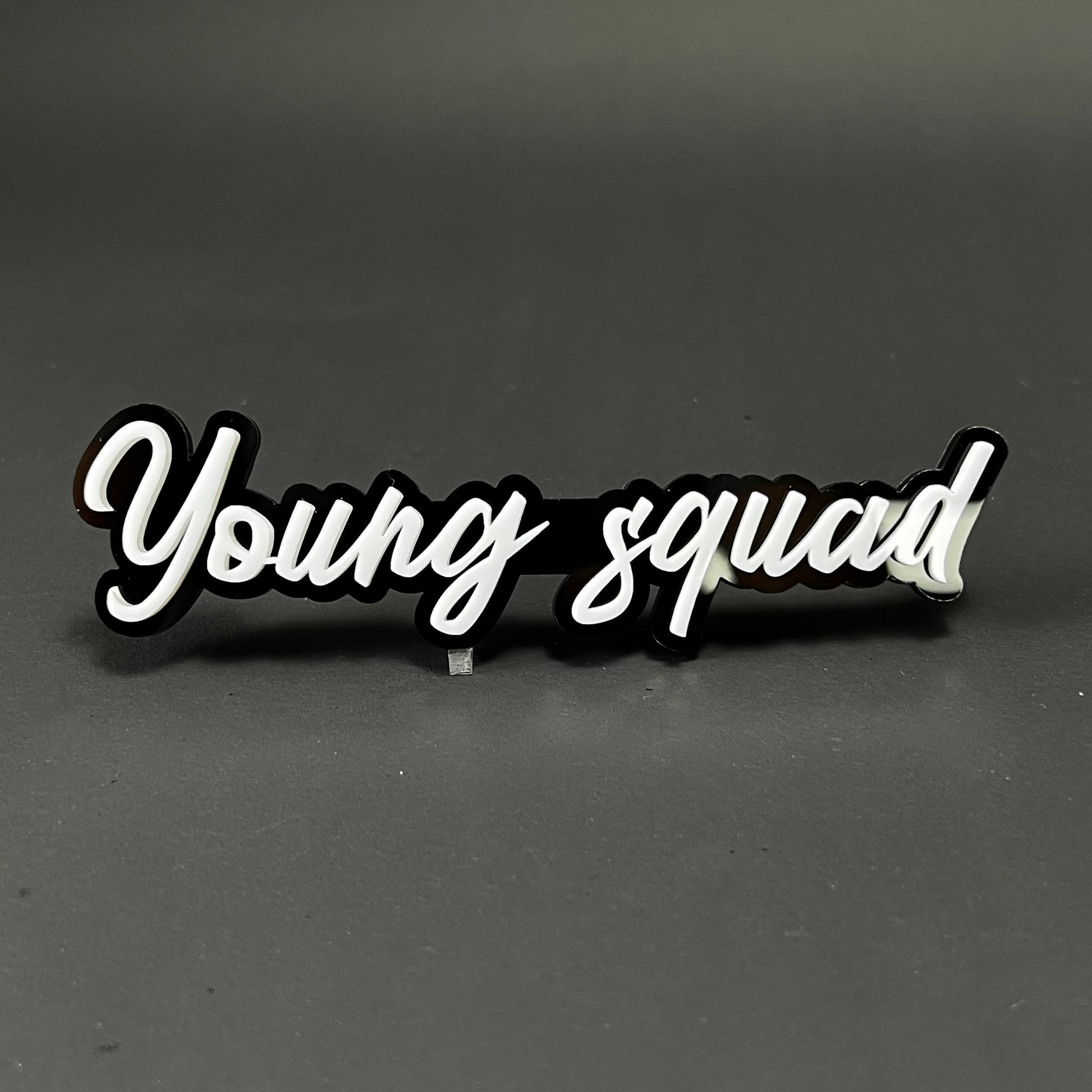 1PC Young squad 3D Acrylic Badge - Car Truck Emblem Fender Sticker