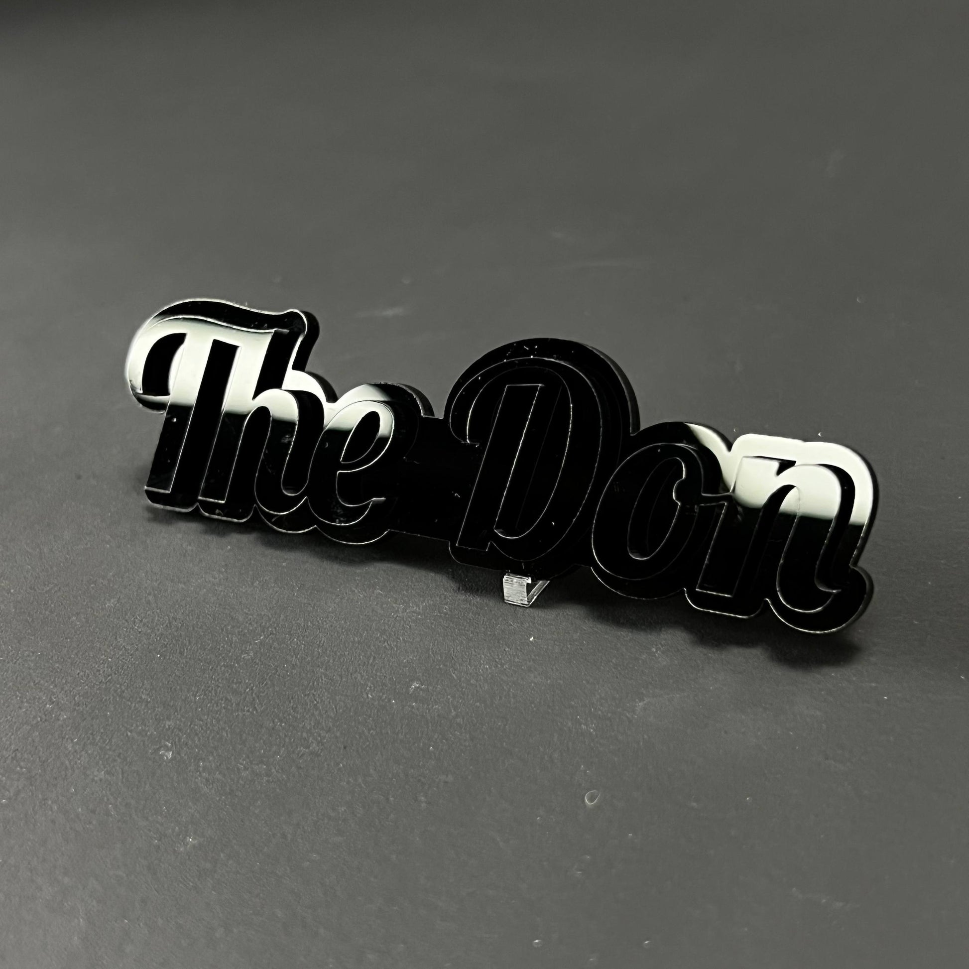 1PC The Don 3D Acrylic Badge - Car Truck Emblem Fender Tailgate Trunk Sticker
