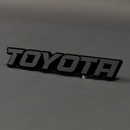 1PC TOYOTA 3D Acrylic Badge - Car Truck Emblem Fender Tailgate Trunk Sticker