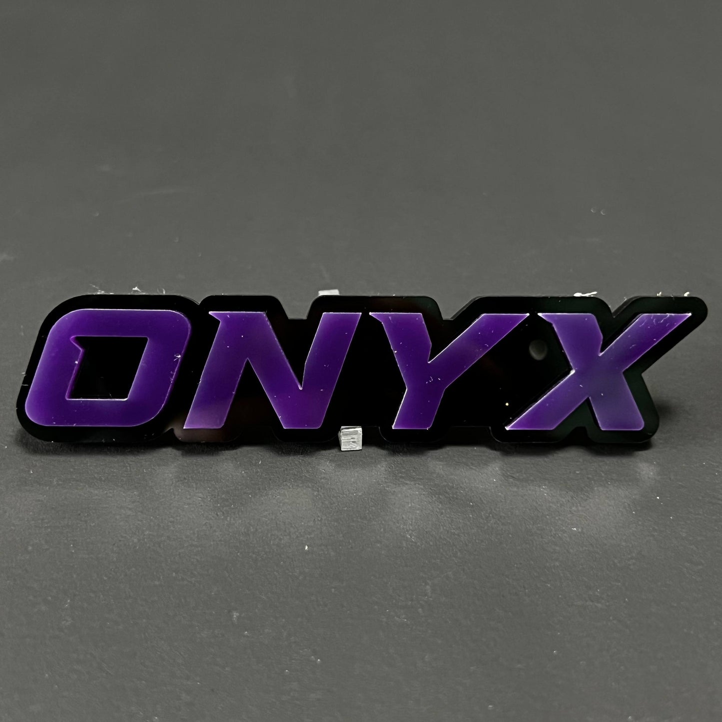 1PC ONYX 3D Acrylic Badge - Car Truck Emblem Fender Tailgate Trunk Sticker