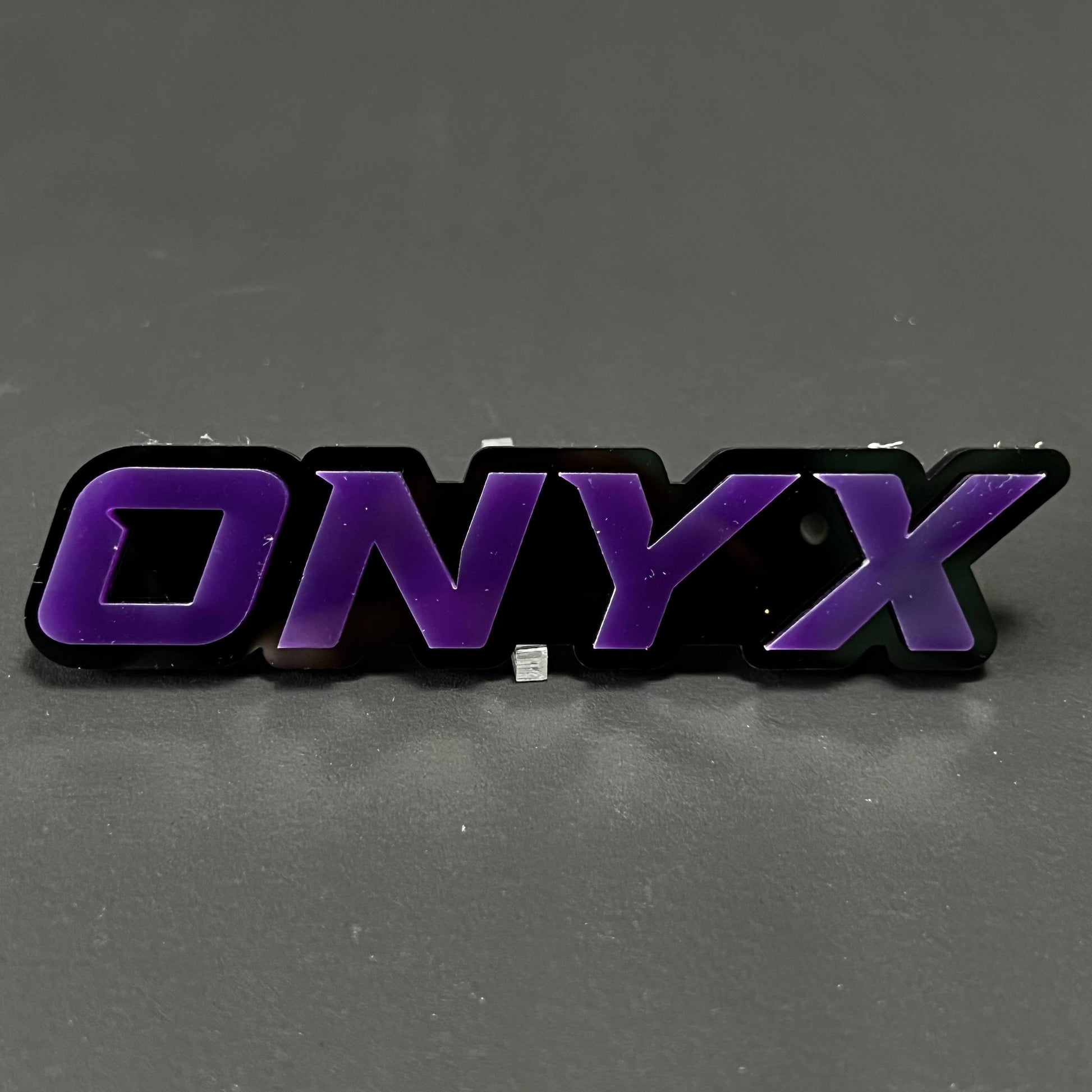 1PC ONYX 3D Acrylic Badge - Car Truck Emblem Fender Tailgate Trunk Sticker