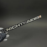 1PC KNIGHTRAIDER 3D Acrylic Badge - Car Truck Emblem Fender Sticker