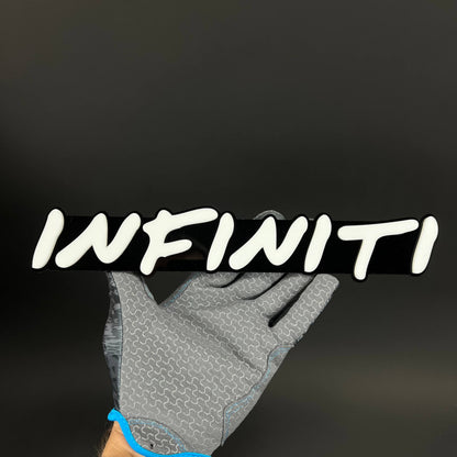 1PC INFINITI 3D Acrylic Badge - Car Truck Emblem Fender Tailgate Trunk Sticker