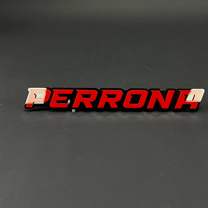 1PC PERRONA 3D Acrylic Badge - Car Truck Emblem Fender Tailgate Trunk Sticker