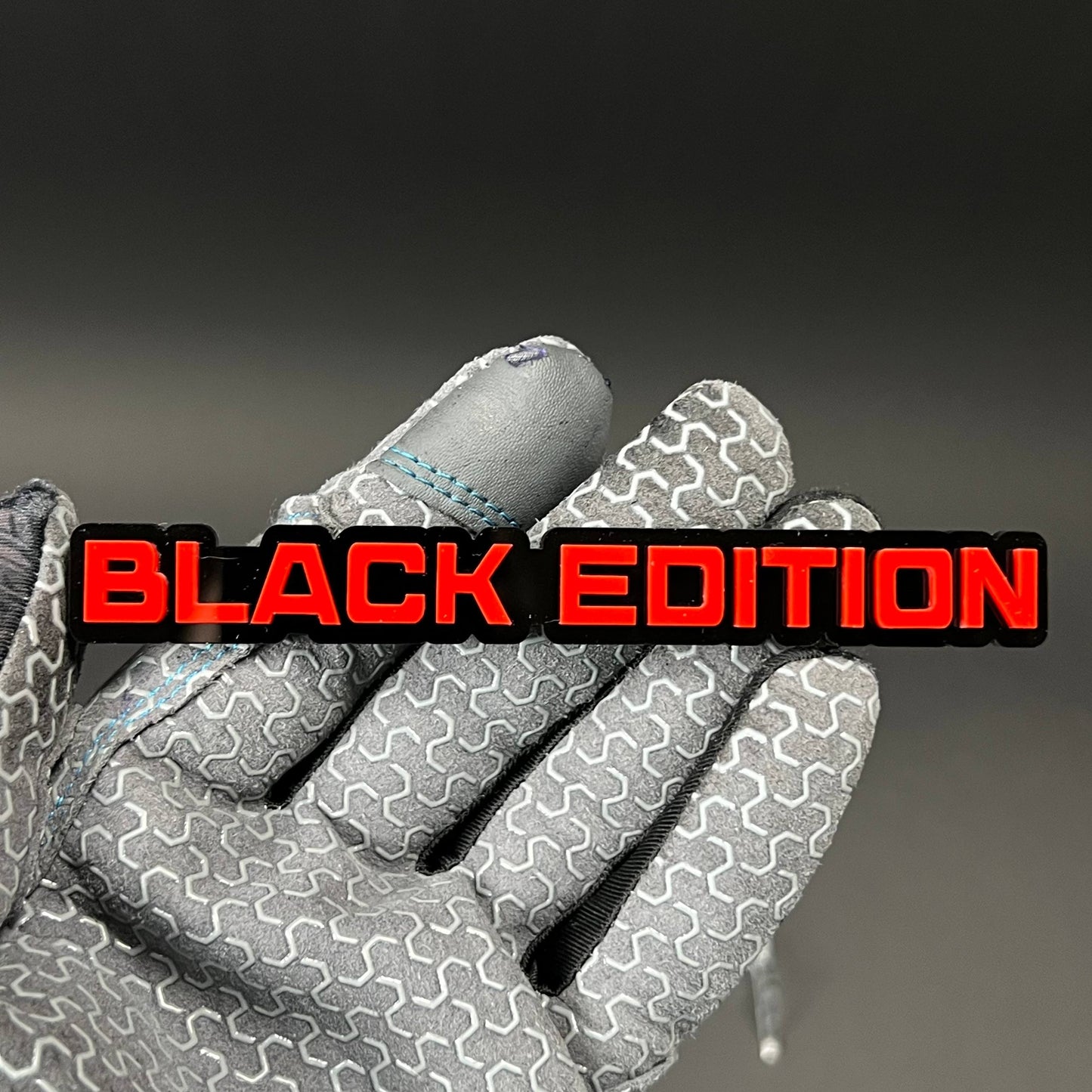 1PC BLACK EDITION 3D Acrylic Badge - Car Truck Emblem Fender Sticker