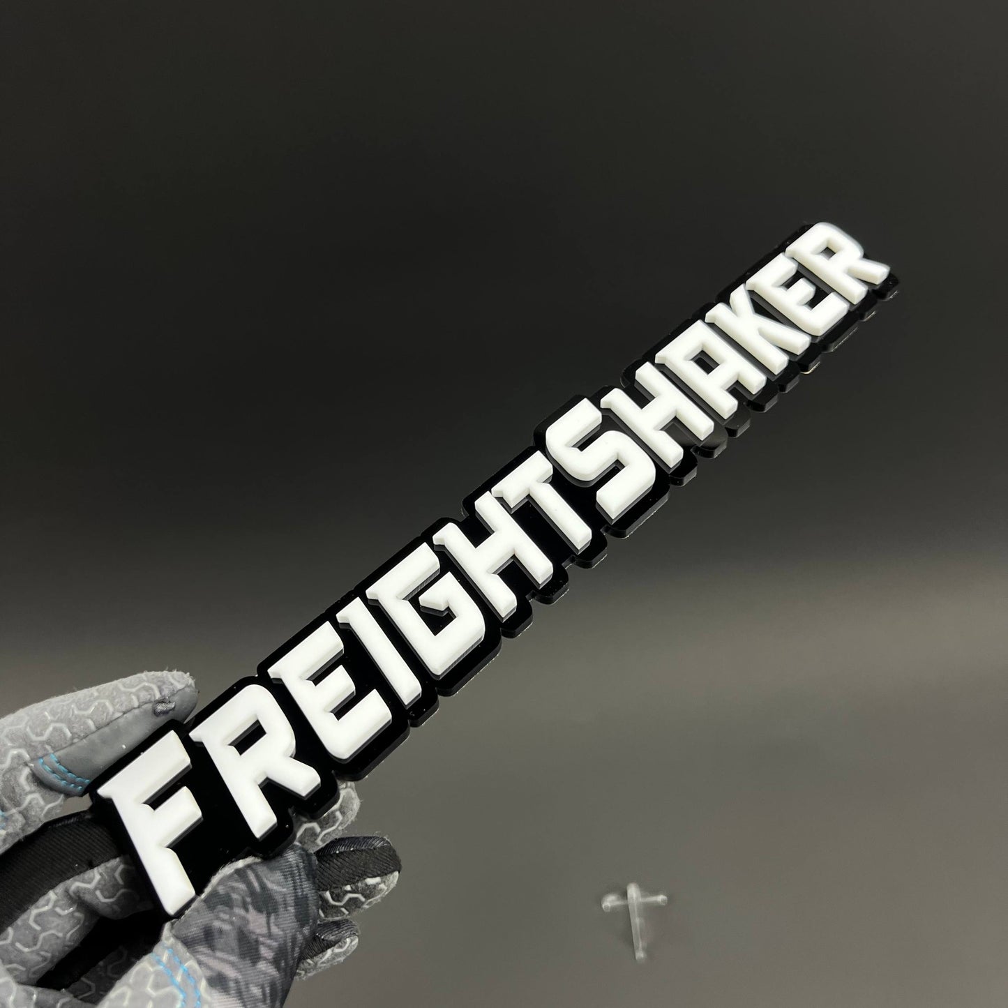 FreightShaker 3D Acrylic Badge - Car Truck Emblem Fender Tailgate Trunk Sticker