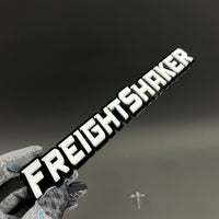 FreightShaker 3D Acrylic Badge - Car Truck Emblem Fender Tailgate Trunk Sticker