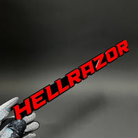 1PC HELLRAZOR 3D Acrylic Badge - Car Truck Emblem Fender Tailgate Trunk Sticker
