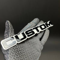 1PC CUSTOM 3D Acrylic Badge - Car Truck Emblem Fender Tailgate Trunk Sticker