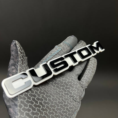1PC CUSTOM 3D Acrylic Badge - Car Truck Emblem Fender Tailgate Trunk Sticker