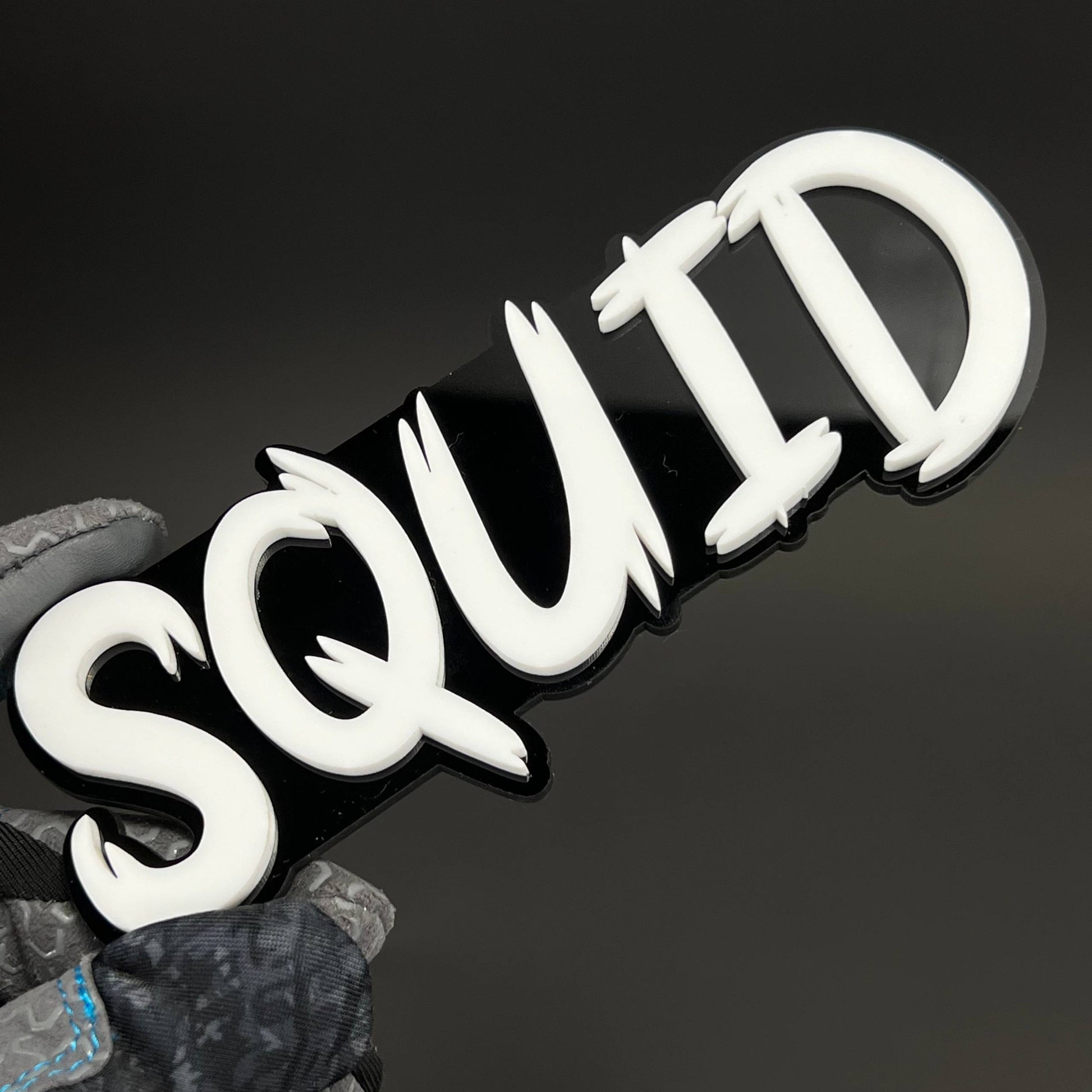 1PC SQUID 3D Acrylic Badge - Car Truck Emblem Fender Tailgate Trunk Sticker