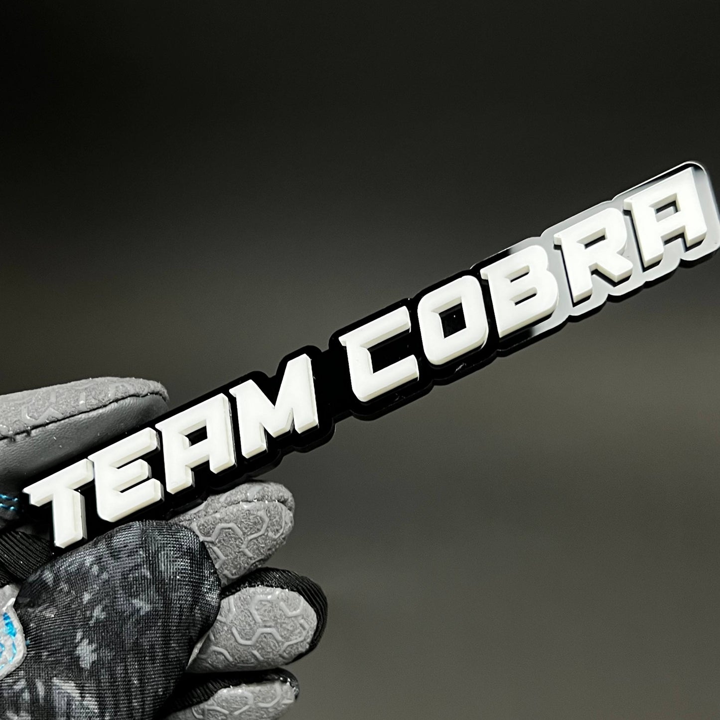 1PC TEAM COBRA 3D Acrylic Badge - Car Truck Emblem Fender Tailgate Trunk Sticker