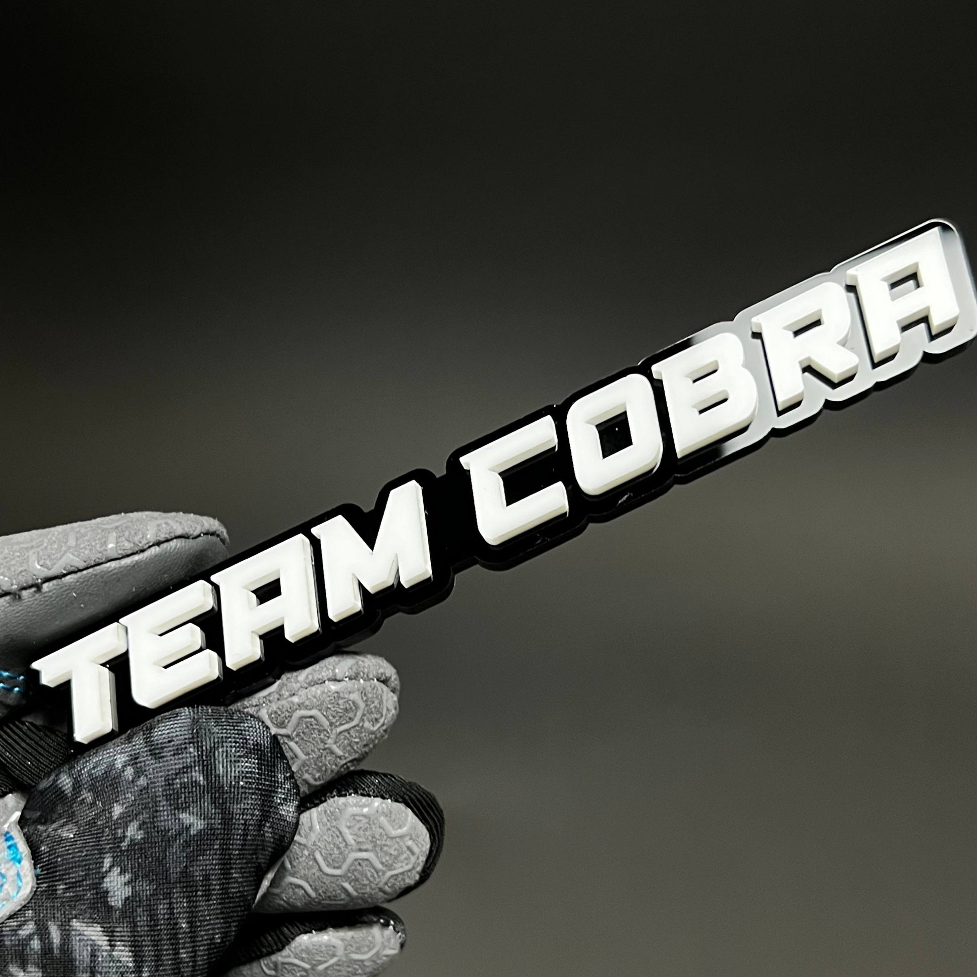 1PC TEAM COBRA 3D Acrylic Badge - Car Truck Emblem Fender Tailgate Trunk Sticker