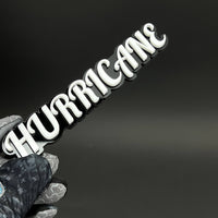 1PC HURRICANE 3D Acrylic Badge - Car Truck Emblem Fender Tailgate Trunk Sticker
