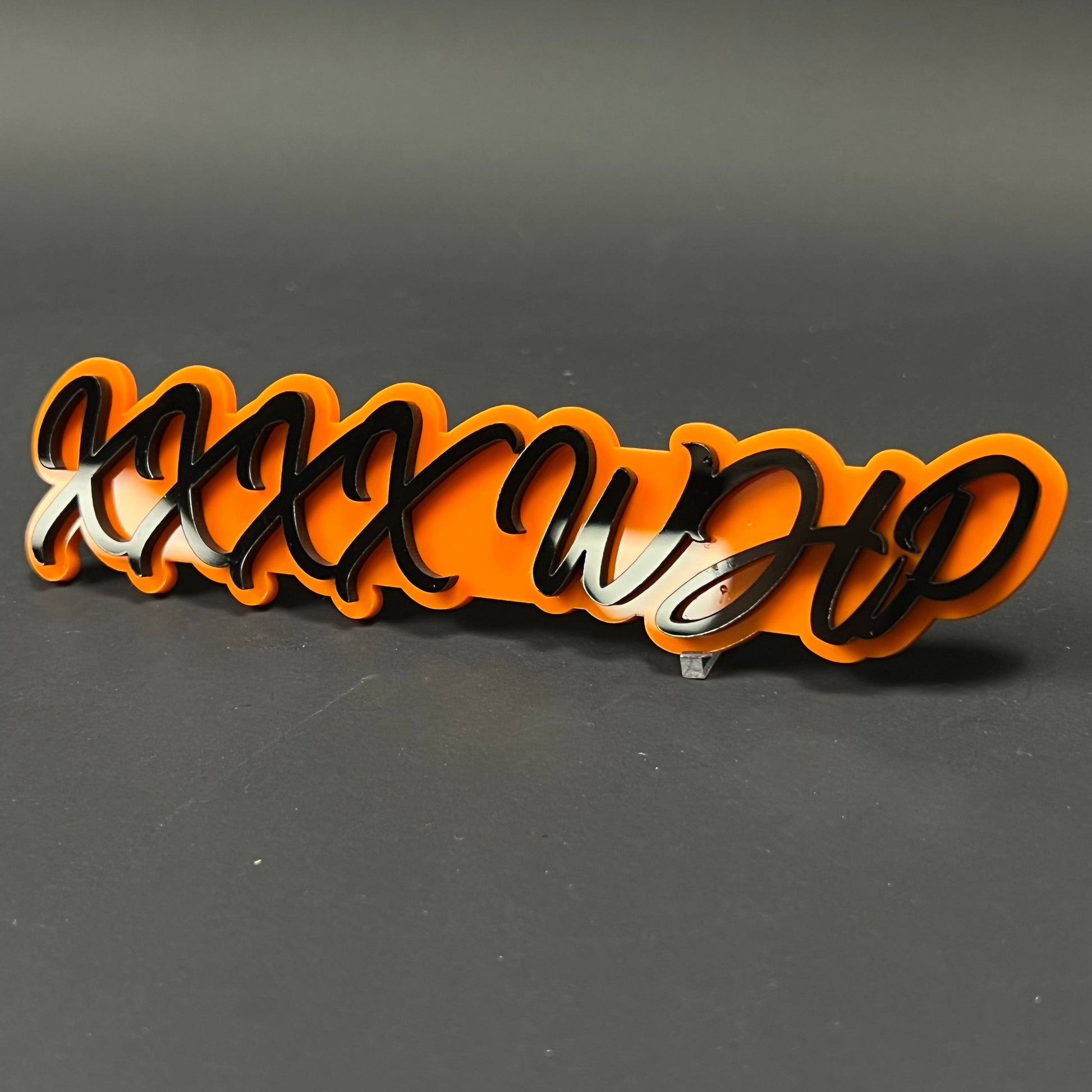 1PC XXXX WHP 3D Acrylic Badge - Car Truck Emblem Fender Tailgate Trunk Sticker