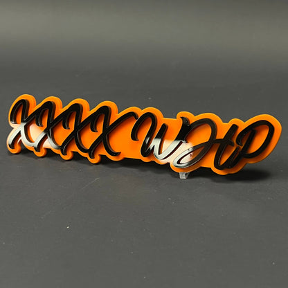 1PC XXXX WHP 3D Acrylic Badge - Car Truck Emblem Fender Tailgate Trunk Sticker