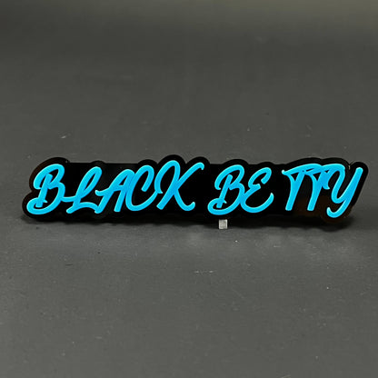 1PC Black Betty 3D Acrylic Badge - Car Truck Emblem Fender Sticker