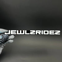 1PC JEWLZRIDEZ 3D Acrylic Badge - Car Truck Emblem Fender Tailgate Trunk Sticker