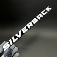 1PC SILVERBACK 3D Acrylic Badge - Car Truck Emblem Fender Tailgate Trunk Sticker