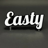 1PC Easty 3D Acrylic Badge - Car Truck Emblem Fender Tailgate Trunk Sticker