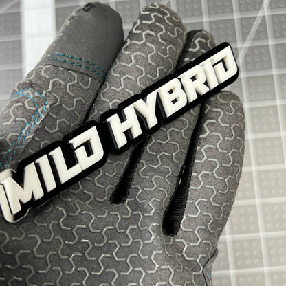 Mild Hybrid 3D Acrylic Badge - Car Truck Emblem Fender Tailgate Trunk Sticker