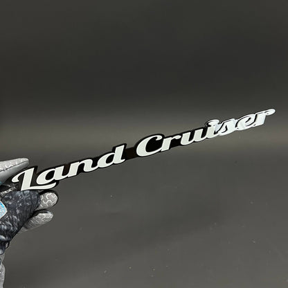1PC Land Cruiser 3D Acrylic Badge - Car Truck Emblem Fender Sticker