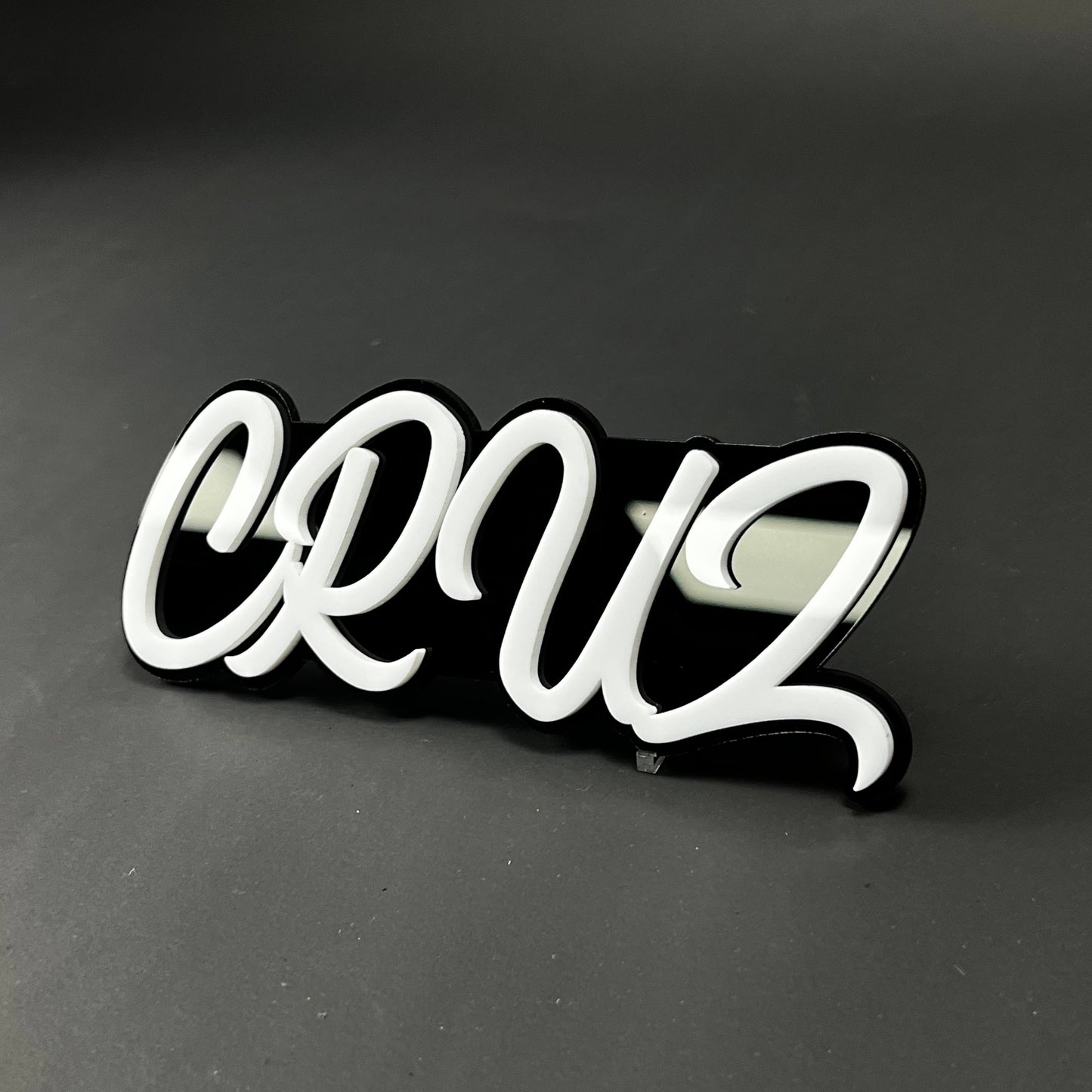 1PC CRUZ 3D Acrylic Badge - Car Truck Emblem Fender Tailgate Trunk Sticker