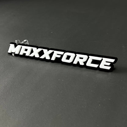 1PC MAXXFORCE 3D Acrylic Badge - Car Truck Emblem Fender Tailgate Trunk Sticker