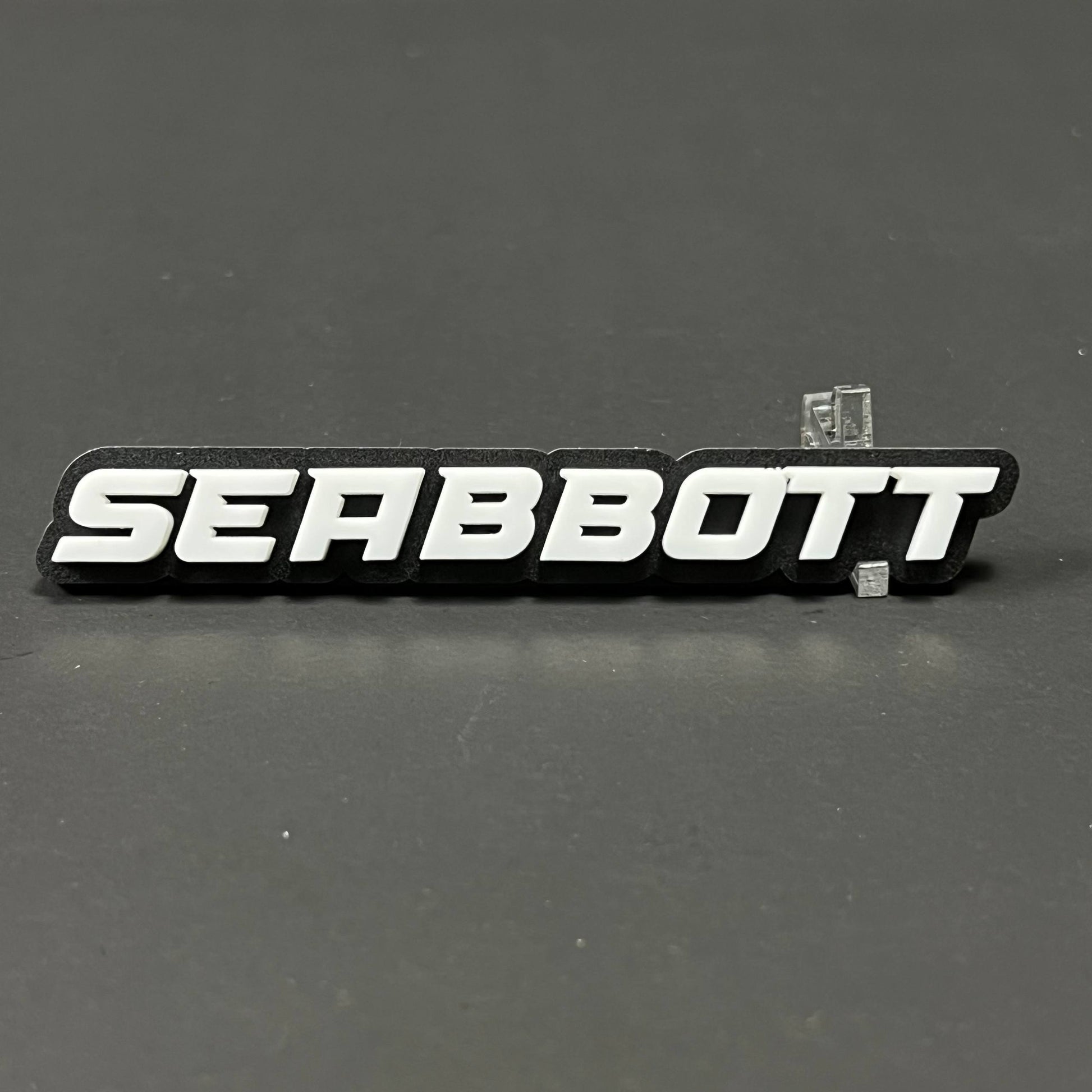 1PC SEABBOTT 3D Acrylic Badge - Car Truck Emblem Fender Tailgate Trunk Sticker