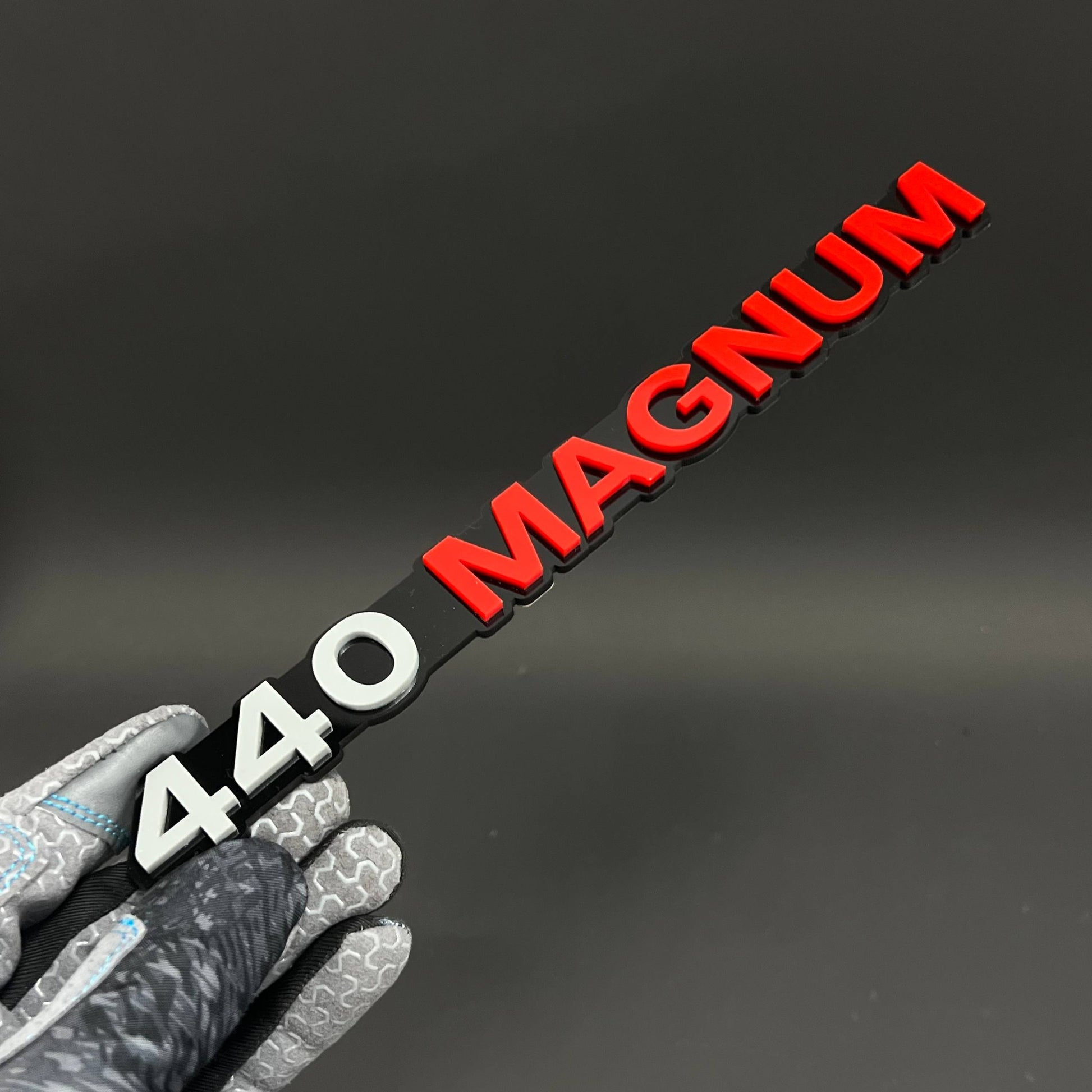 1PC 440 MAGNUM 3D Acrylic Badge - Car Truck Emblem Fender Tailgate Trunk Sticker