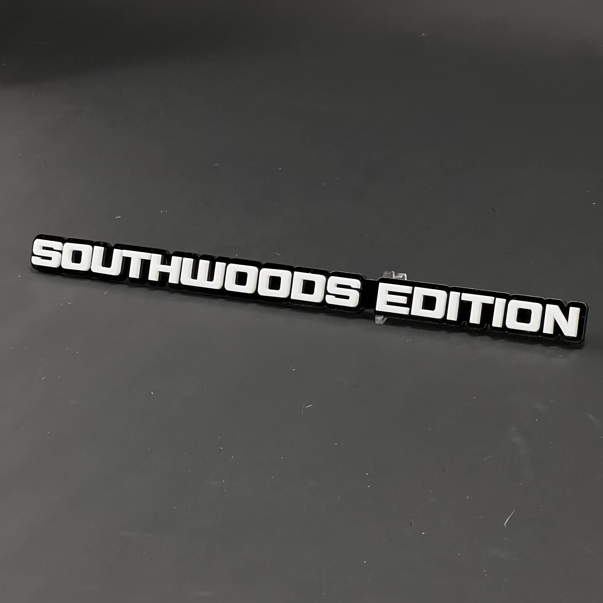 1PC SOUTHWOODS EDITION 3D Acrylic Badge - Car Truck Emblem Fender Sticker