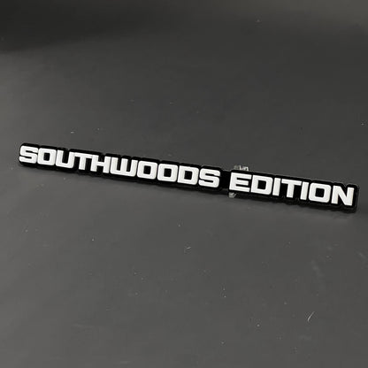 1PC SOUTHWOODS EDITION 3D Acrylic Badge - Car Truck Emblem Fender Sticker